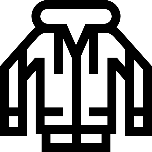 capucha Basic Straight Lineal icono