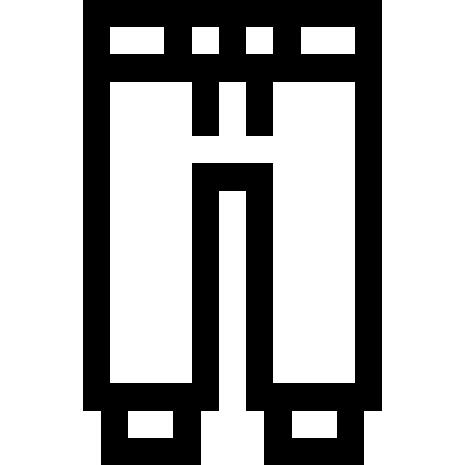 ズボン Basic Straight Lineal icon