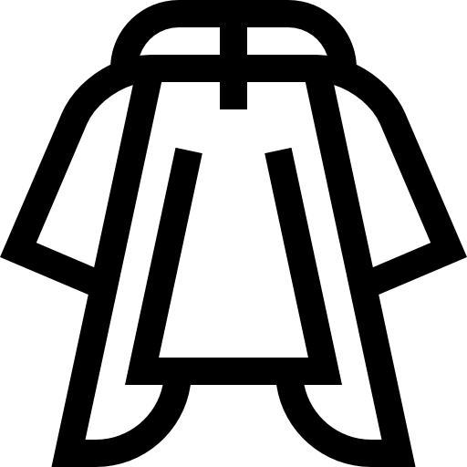 poncho Basic Straight Lineal icono
