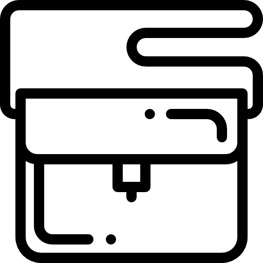torebka Detailed Rounded Lineal ikona