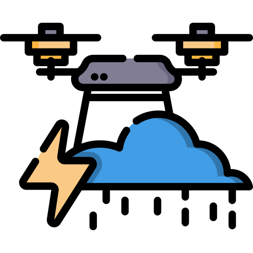 Drone Special Lineal color icon