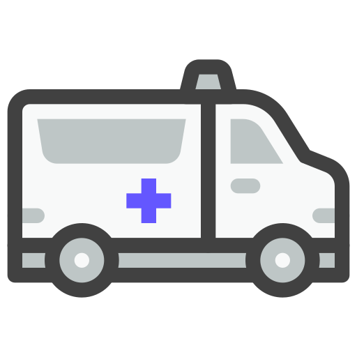 ambulance Generic Outline Color icoon