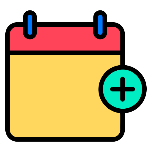 이벤트 추가 Generic Outline Color icon