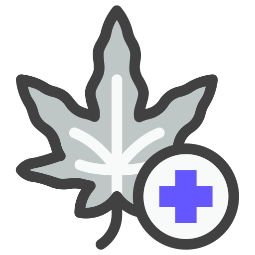 marihuana Generic Outline Color icoon