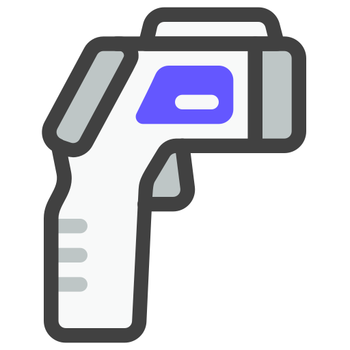 thermometerpistole Generic Outline Color icon