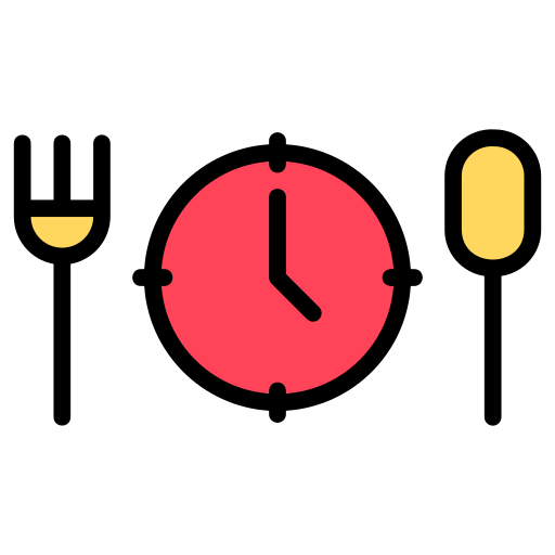 먹을 시간 Generic Outline Color icon