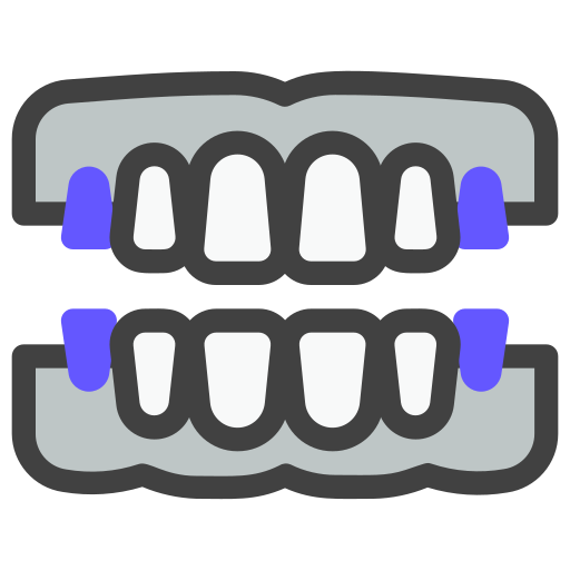 dentiera Generic Outline Color icona