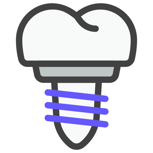 Implant Generic Outline Color icon