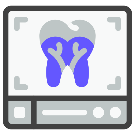 X ray Generic Outline Color icon