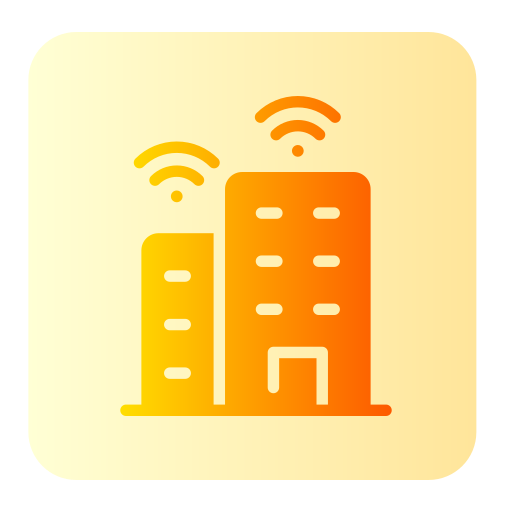 Smart city Generic Flat Gradient icon