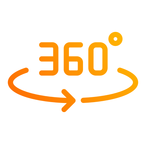 360 grad Generic Gradient icon