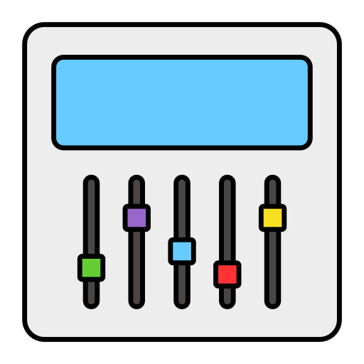 einstellungen Generic Thin Outline Color icon