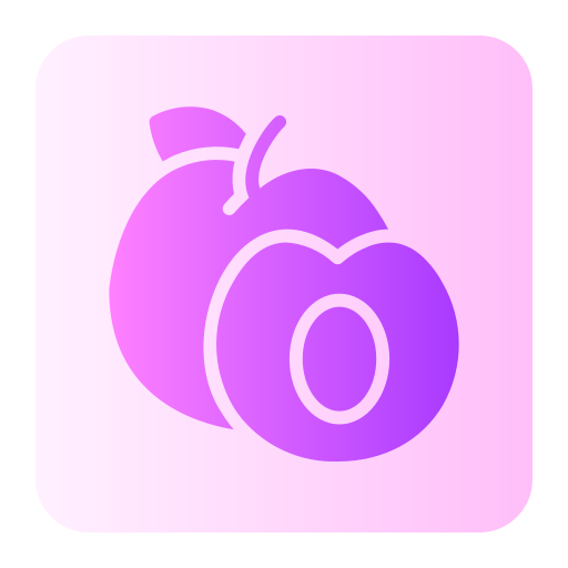 Apricot Generic Flat Gradient icon