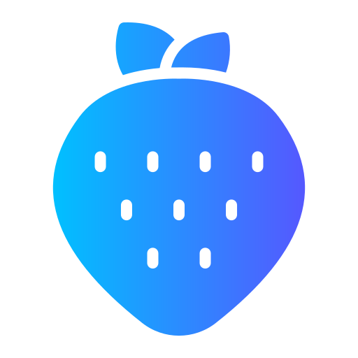 Strawberry Generic Flat Gradient icon