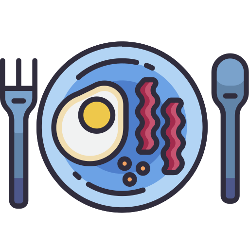 Śniadanie Generic Outline Color ikona
