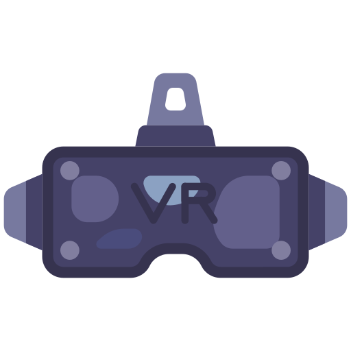 lunettes de réalité virtuelle Generic Flat Icône