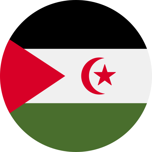 république démocratique arabe sahraouie Generic Circular Icône