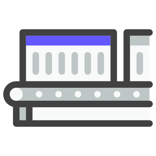 Conveyor belt Generic Outline Color icon