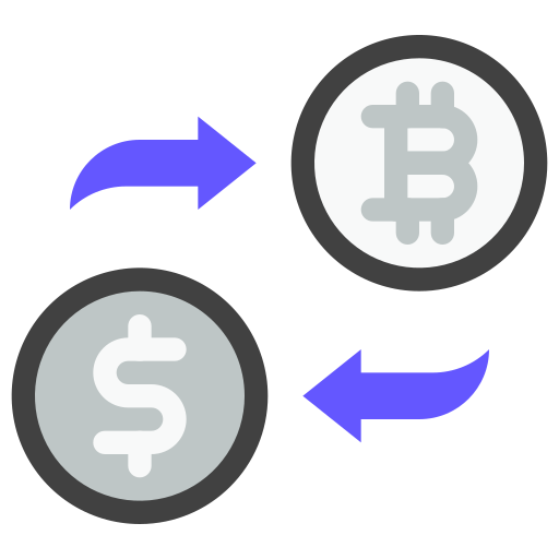 Exchange Generic Outline Color icon