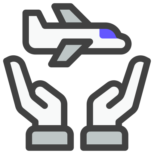 フライト Generic Outline Color icon