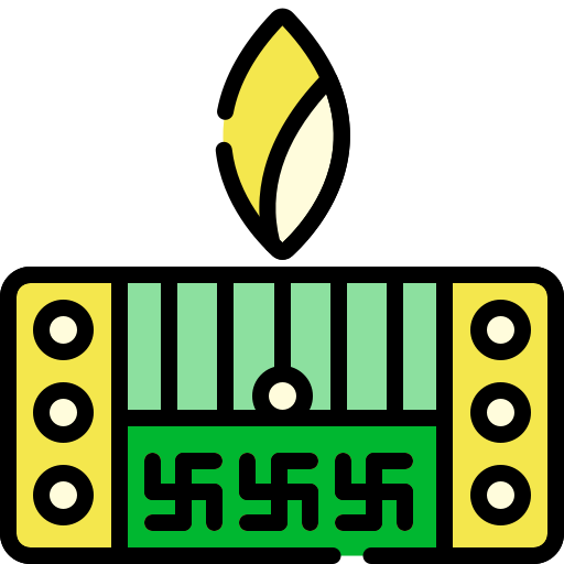 Diwali Generic Outline Color icon