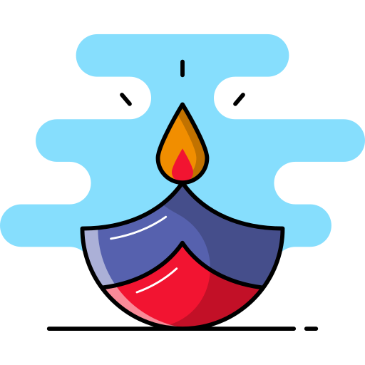 Diwali Generic Rounded Shapes icon