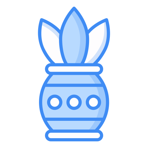 lotusbloem Generic Blue icoon