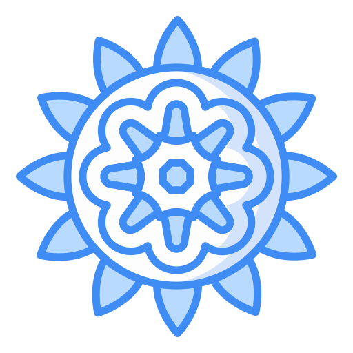 mandala Generic Blue icoon