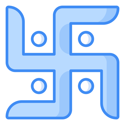 Swastika Generic Blue icon