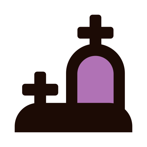 Cemetery Generic Flat icon