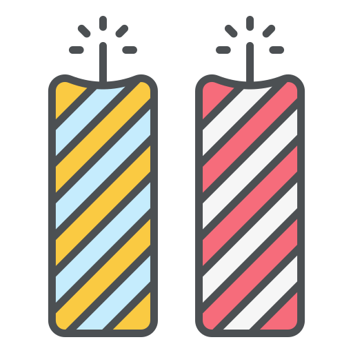 feuerwerkskörper Generic Outline Color icon