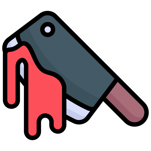 Cleaver knife Generic Outline Color icon