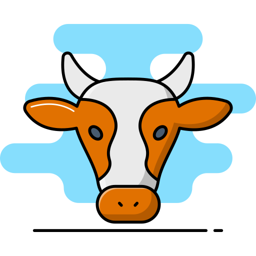 vaca Generic Rounded Shapes Ícone