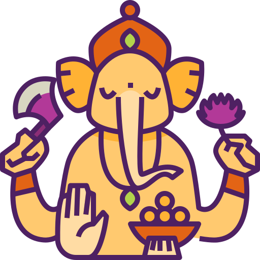 Ganesha Generic Outline Color icon