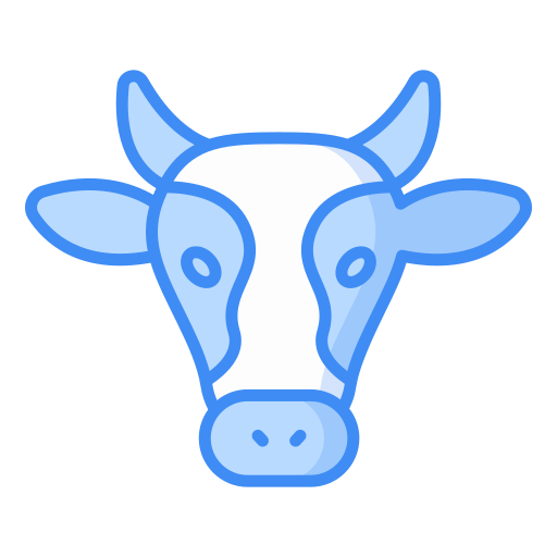 Cow Generic Blue icon