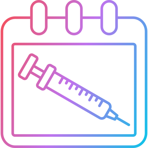 Vaccination Generic Gradient icon