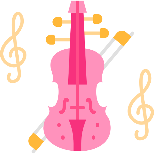 Скрипка Generic Flat иконка