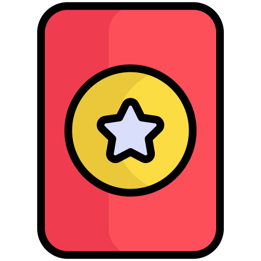 매직 카드 Generic Outline Color icon