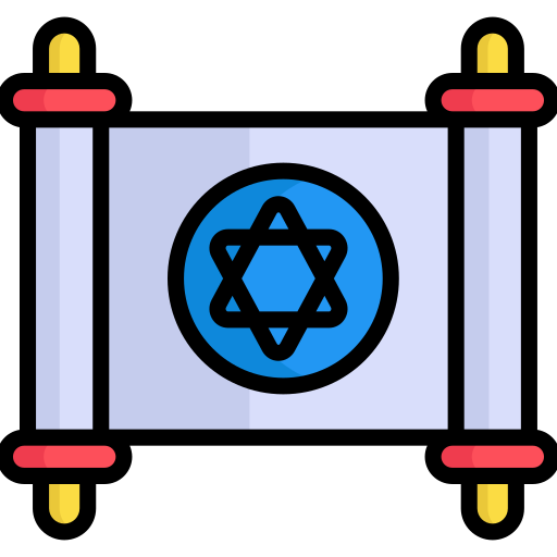 Jewish Generic Outline Color icon