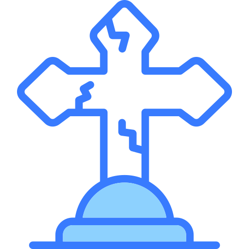 cementerio Generic Blue icono