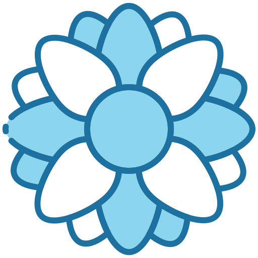 mandala Generic Blue icoon