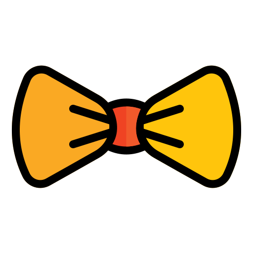gravata-borboleta Generic Outline Color Ícone