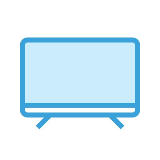 Tv Generic Blue icon