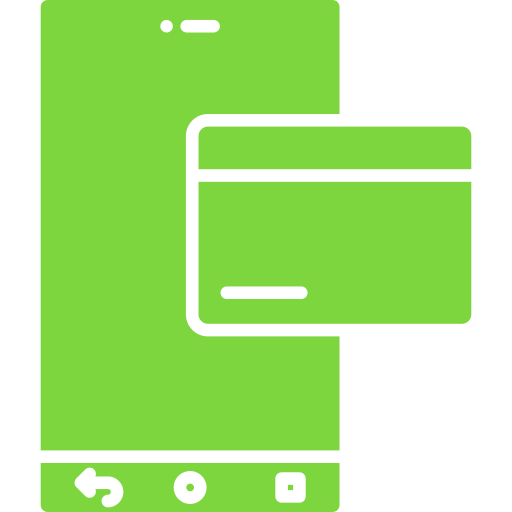 bankowość mobilna Generic Flat ikona