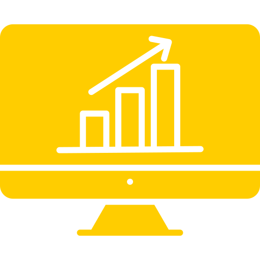 Мобильная аналитика Generic Flat иконка