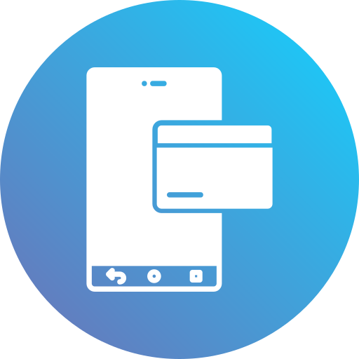 Mobile banking Generic Flat Gradient icon