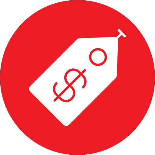 가격표 Generic Circular icon