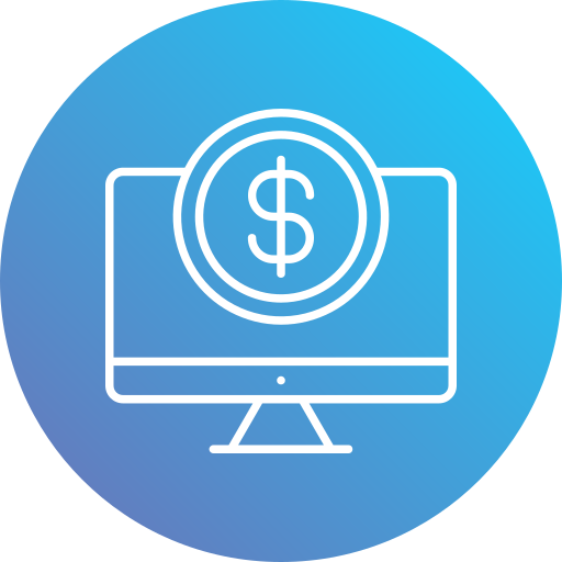 Online banking Generic Flat Gradient icon