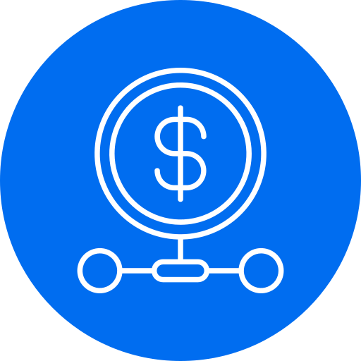 denaro digitale Generic Circular icona
