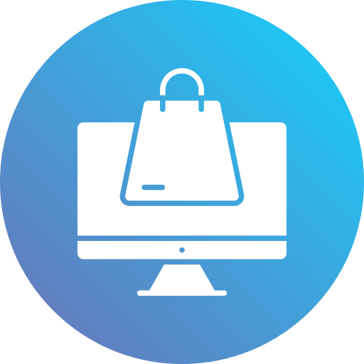 Online shop Generic Flat Gradient icon